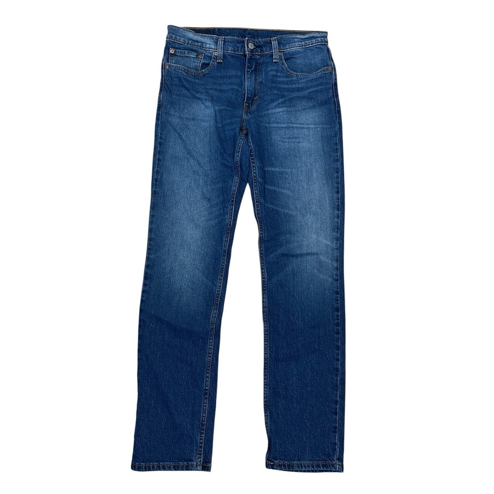 Levis 511 Slim Straight Jeans Mens 32x34 (Fits 32x33) Blue Medium Wash Denim